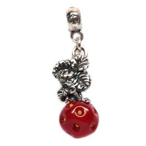 True Beadz "Bush of Strawberry" Dangle Bead